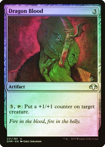 Producto - Dragon Blood Foil  Dominaria Remastered