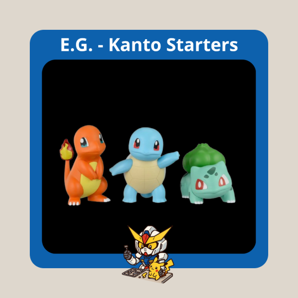 Producto - Starters Pokémon Kanto