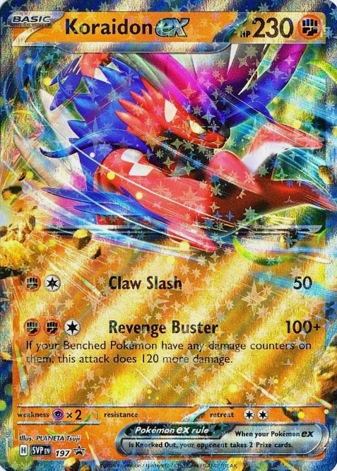 Producto - Koraidon ex SVP197 - Scarlet and Violet Black Star Promos