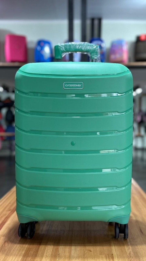 Producto - Valija Crossover Cabina Polipropileno Livia Verde