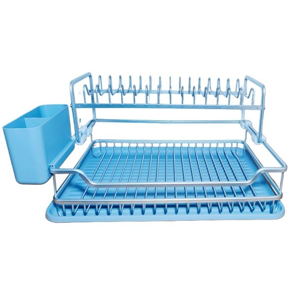 Producto - SM ESCURRIDOR 2PISOS(A1640)ALUMINIO LONDON CA
