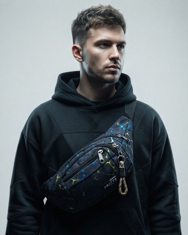Producto - Riñonera Urbana 4 Bolsillos Ideal Viajes deporte Pratys unisex - 0
