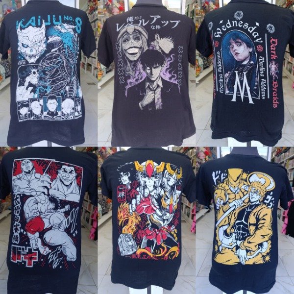 Producto - Remeras de Anime y Series - Talle S - Ingrese para elegir