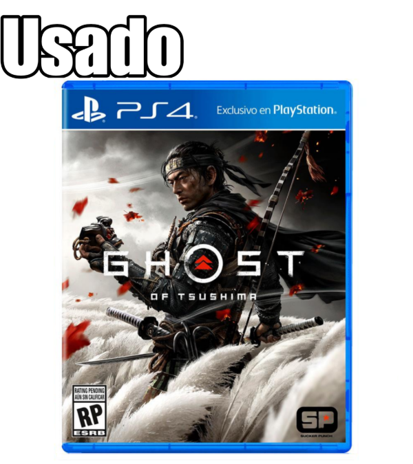 Producto - Ghost Of Tsushima Juego Físico Usado PS4