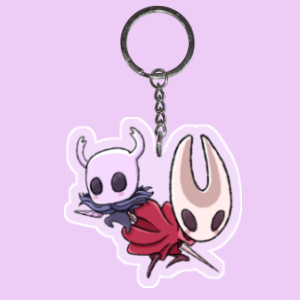 Producto - Llavero - Hollow Knight - Knight y Hornet