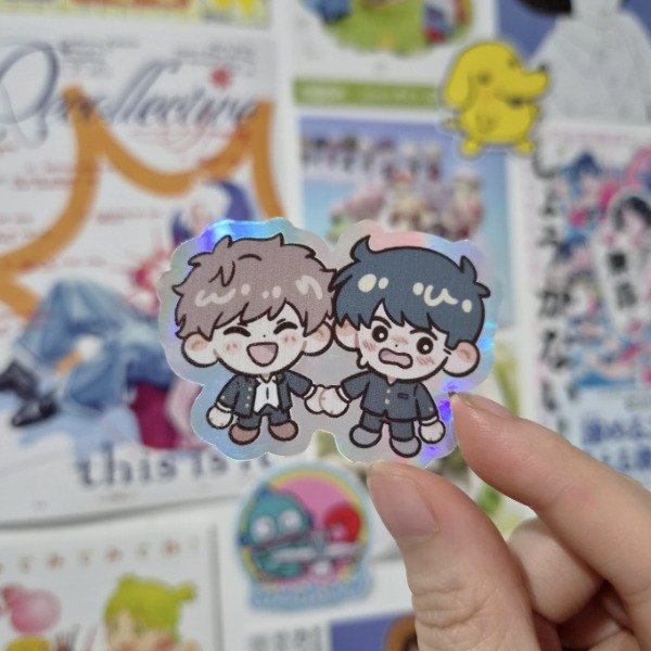 Producto - Sticker holográfico - Nakamura kun