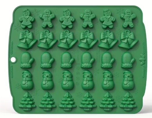 Producto - Molde de silicona para VELA y REPOSTERÍA/ VARIOS NAVIDEÑOS 3