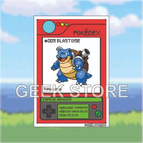 Producto - #009 Blastoise