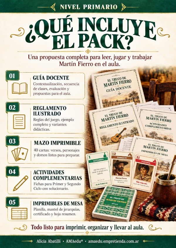 Producto - EL TRUCO DEL MARTÍN FIERRO (Ambos ciclos) - 2