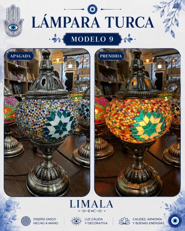 Producto - LAMPARAS TURCAS - 8