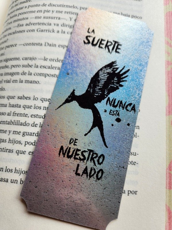 Producto - Señalador "Sinsajo suerte"