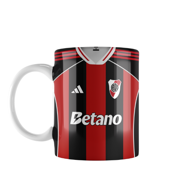 Producto - Taza Cerámica Camiseta Suplente River Plate Mundial De Clubes