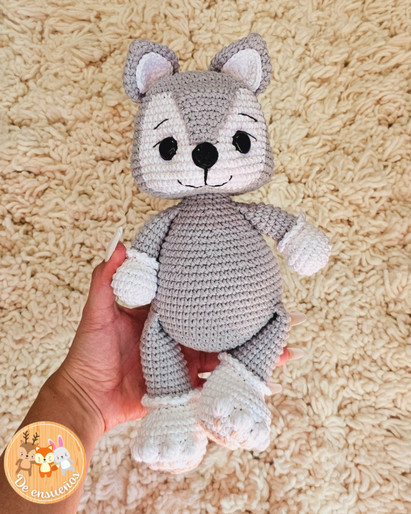 Producto - Bebé Tyler, el husky siberiano - Guía de tejido