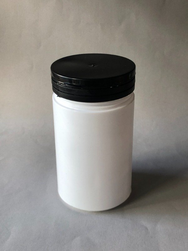 Producto - Tarro 300cc blanco con tapa a presión