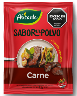 Producto - SABOR EN POLVO CARNE