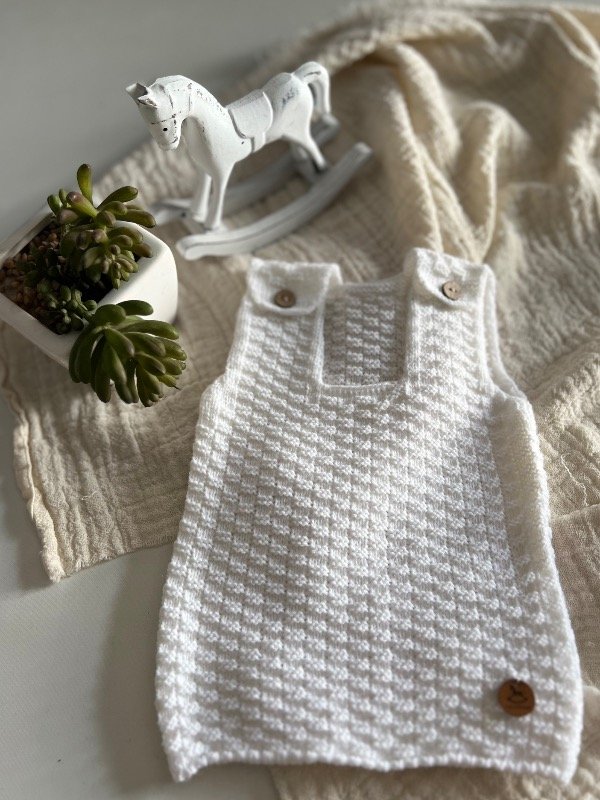 Producto - Chaleco BC tejido blanco