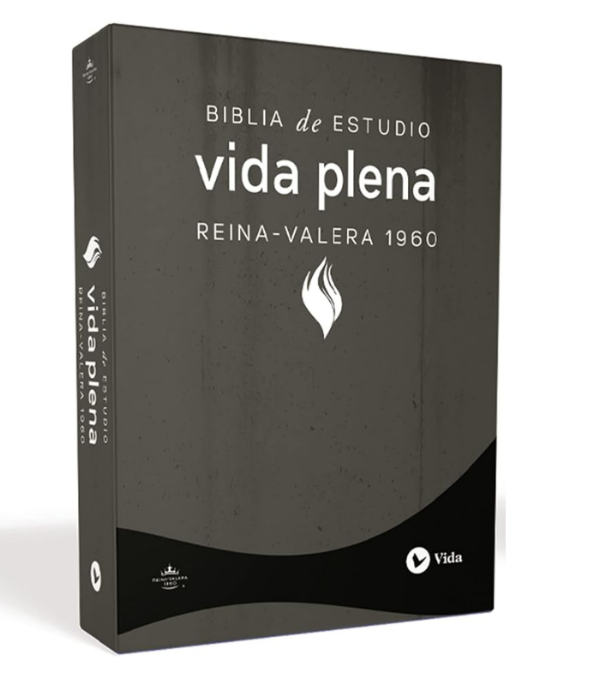 Producto - BIBLIA DE ESTUDIO VIDA PLENA RVR PIEL DOS TONOS ROJO/BEIGE