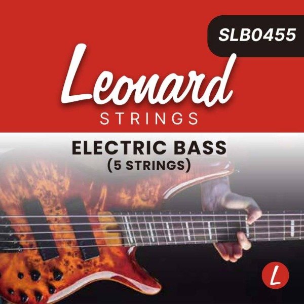 Producto - LEONARD ENCORDADO DE BAJO 5 CUERDAS-NICKEL PLATED-045/130