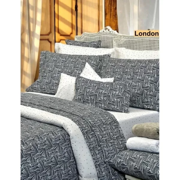 Producto - JUEGO DE SABANAS DANUBIO GEO 1 1/2 PLAZA