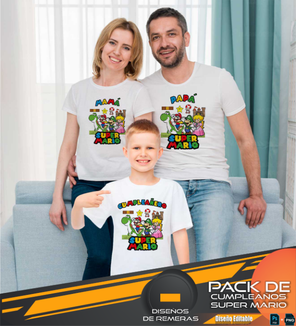 Producto - CUMPLEAÑOS SUPER MARIO COD 4916