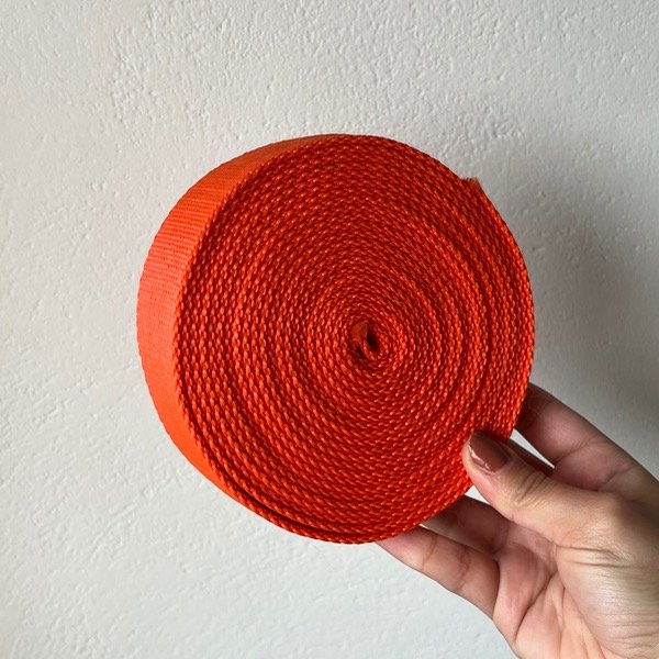 Producto - CINTA MOCHILERA MASCOTA NARANJA