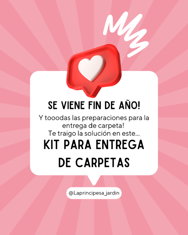 Producto - Kit para carpetas de fin de año