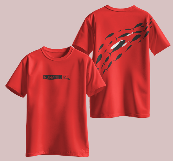 Producto - Remera Cristiana Romanos 12:2 CC