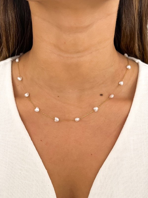 Producto - Cadena Pearls Heart