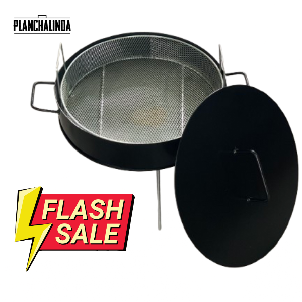 Producto - Disco de arado con tapa + canasto freidor