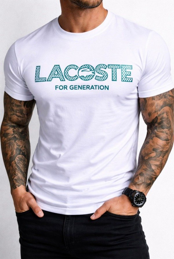 Producto - REMERA LACOSTE BLANCO