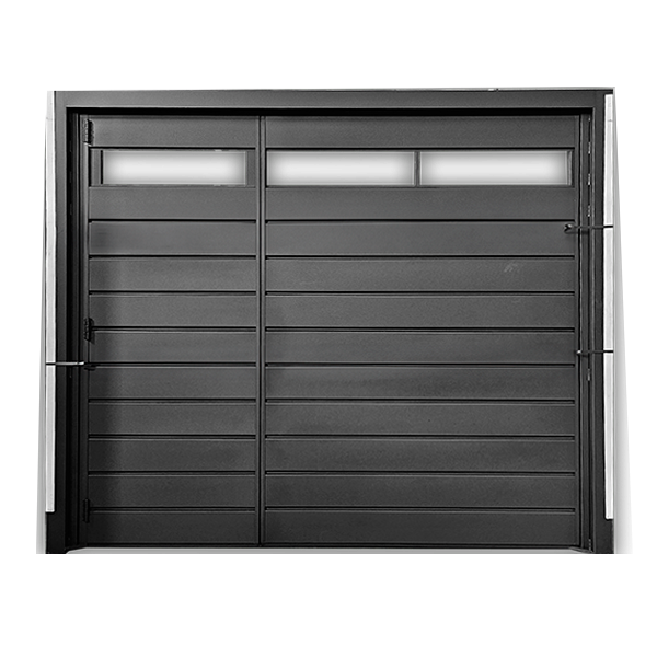 Producto - Portón Levadizo Manual Medidas standard de 2620X2050 con puerta de escape