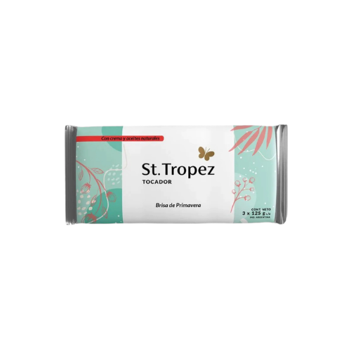 Producto - JABON BRISA PRIMAVERA 3 X 125grs ST TROPEZ