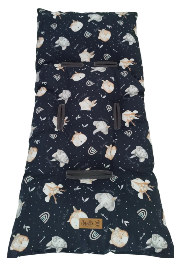 Producto - Colchoncito mapaches y zorritos