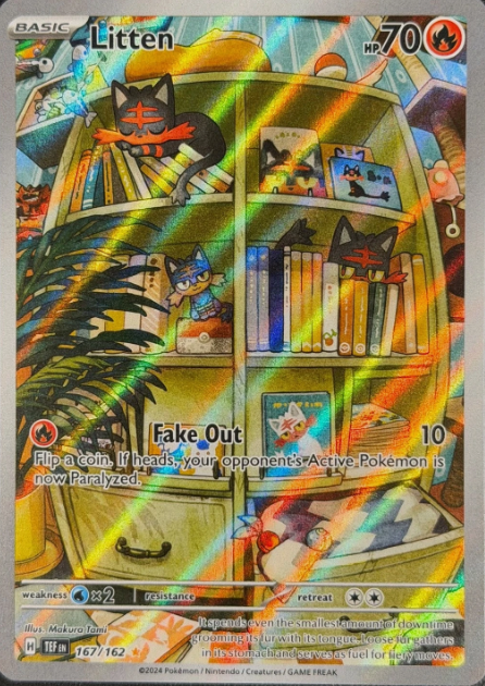 Producto - Litten - 167/162 - Temporal Forces - Holo