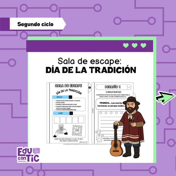 Producto - 10 DE NOVIEMBRE: DÍA DE LA TRADICIÓN - SEGUNDO CICLO