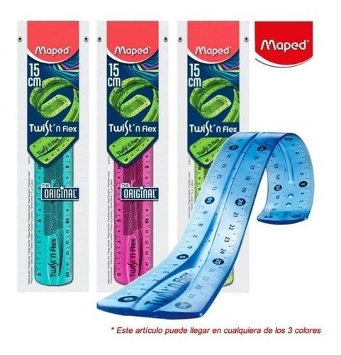 Producto - REGLA MAPED TWIST FLEX 15cm flexible