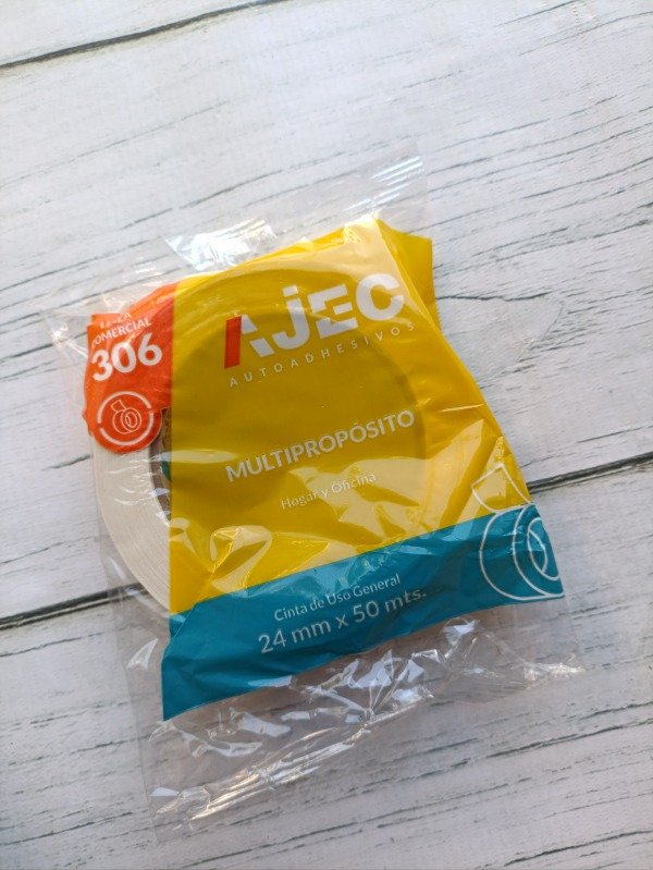 Producto - Cinta Papel Ajec 24mm 50mts