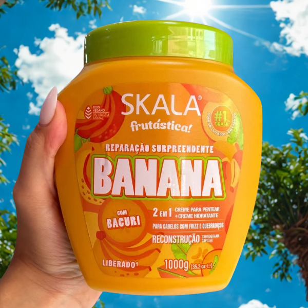 Producto - CREMA SKALA BANANA 2EN1 RESTAURACIÓN