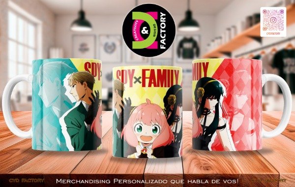 Producto - Taza - Anime - Spy x Family - TZ-RT-BL-11OZ-34-ANM-SXF