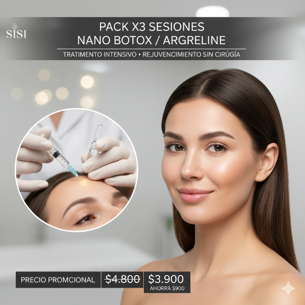Producto - Promo Pack: 3 Sesiones de Nano Botox (Argireline)