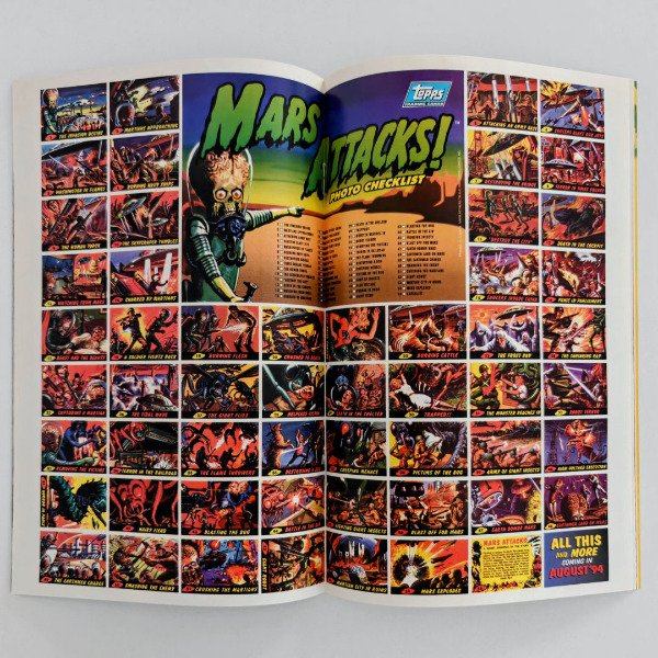 Producto - Mars Attacks #1 (1994) - 1er número basada en los clásicos trading cards - 4