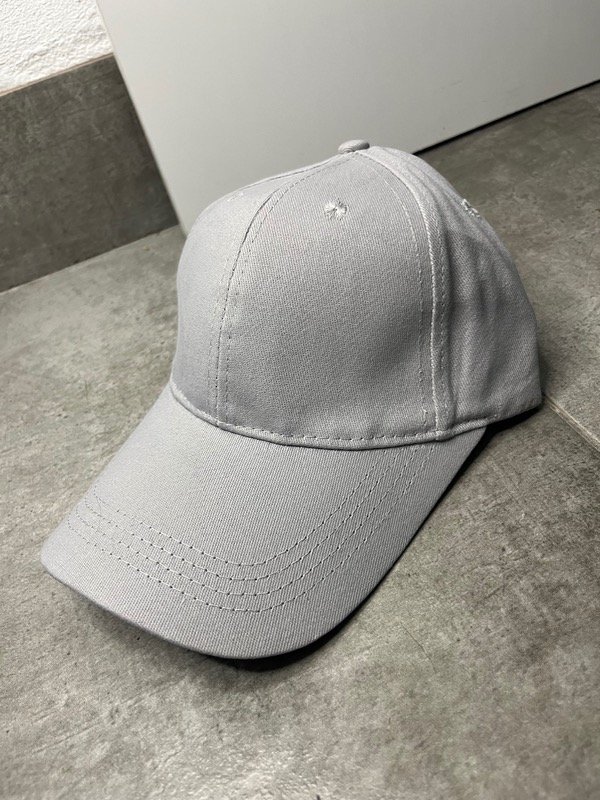 Producto - Gorra lisa gris