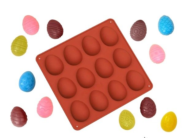 Producto - Molde huevos de pascua decorados x12