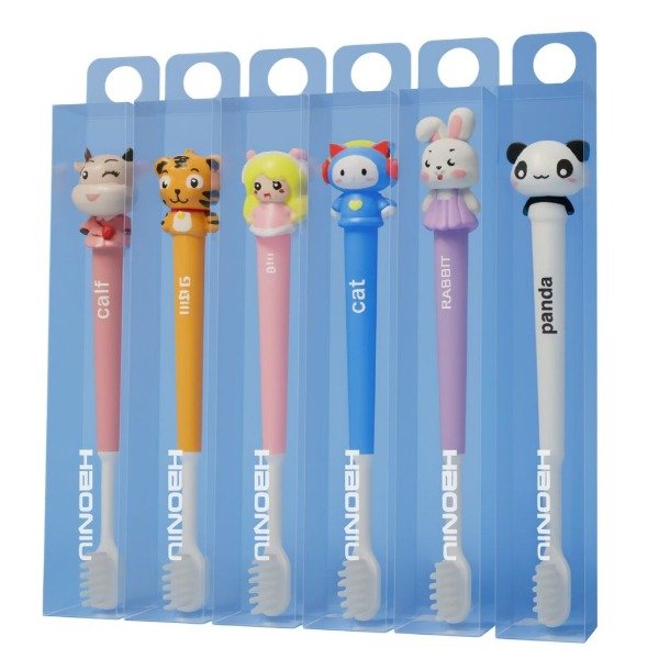 Producto - CEPILLO DE DIENTES KIDS - CERDAS SUAVES - MANGO SILICONADO