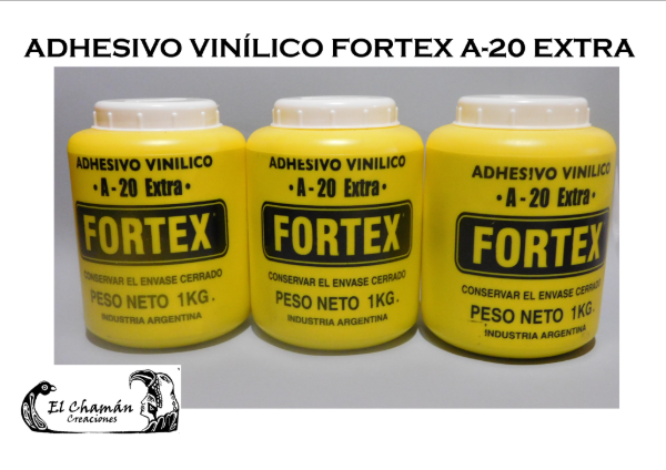 Producto - Adhesivo Vinílico A20 EXTRA FORTEX 1KG