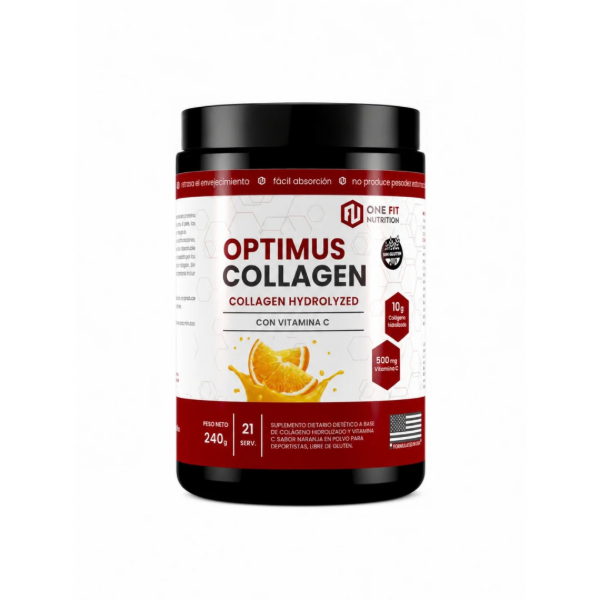 Producto - OPTIMUS COLLAGEN X 240 GRS. - ONE FIT NUTRITION