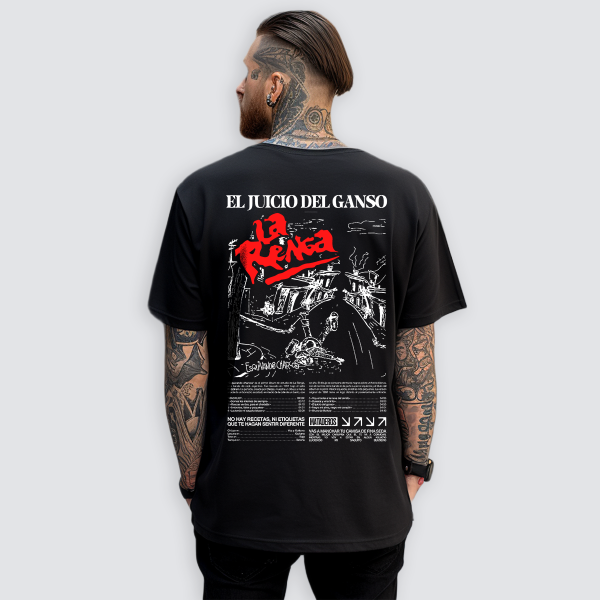 Producto - Remera Oversize La Renga Rock Nacional