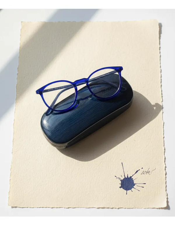 Producto - Embo-Marco de Anteojos- Azul Translucido