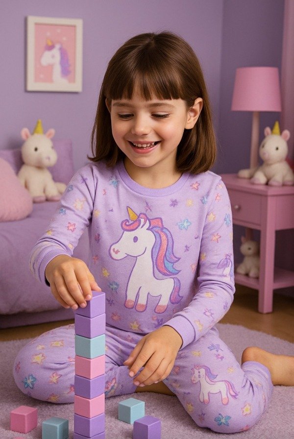 Producto - Pijama Unicornio lila