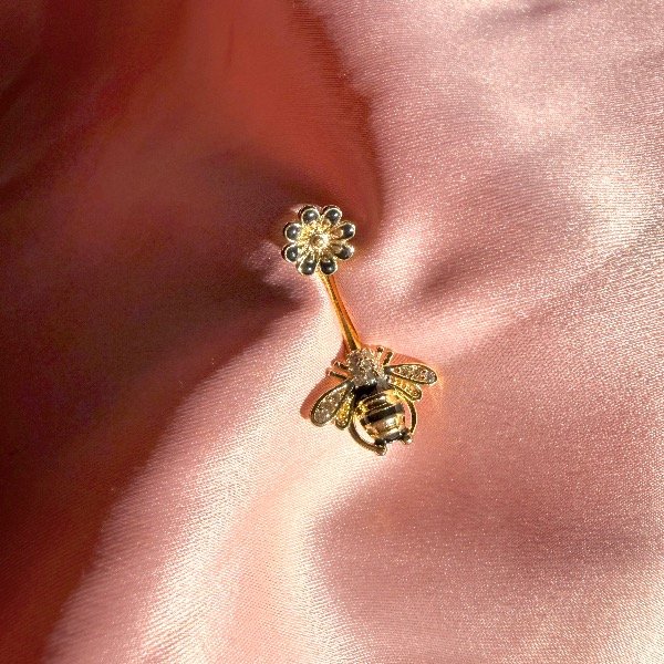 Producto - Piercing Free Bee-Titanio